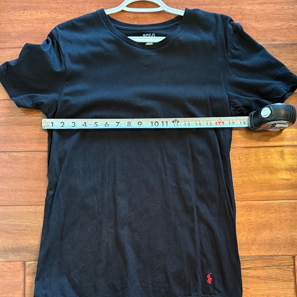Polo Ralph Lauren Classic Fit Black Men's T-Shirt Size Mediu - Picture 5 of 6